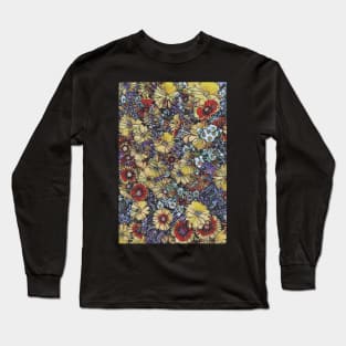 Impressionist Wildflowers Long Sleeve T-Shirt